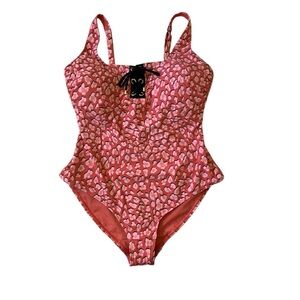 CACTUS | Women’s Plus One Piece Swimsuit Lace Front Padded Bra Size 20